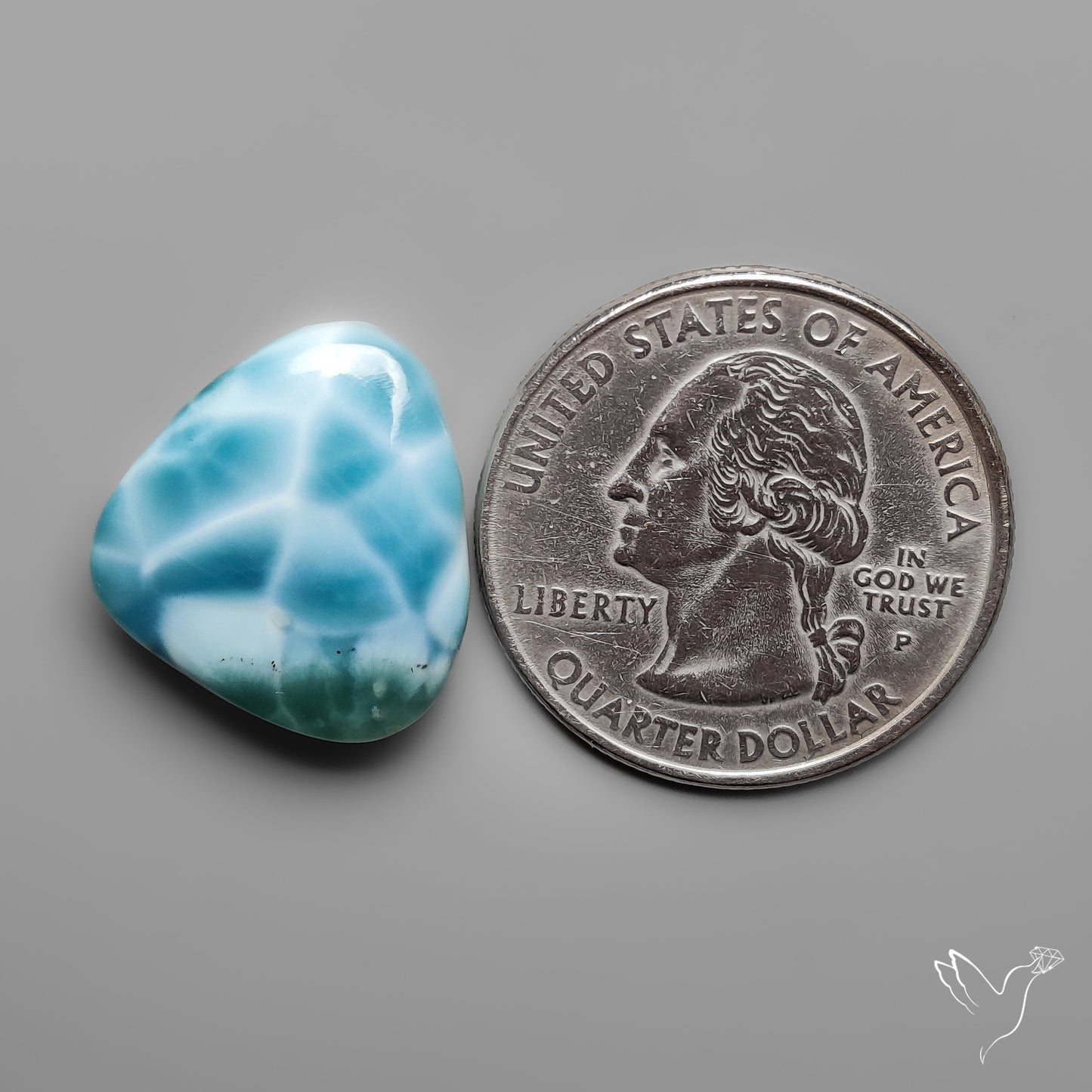 Larimar Cabochon