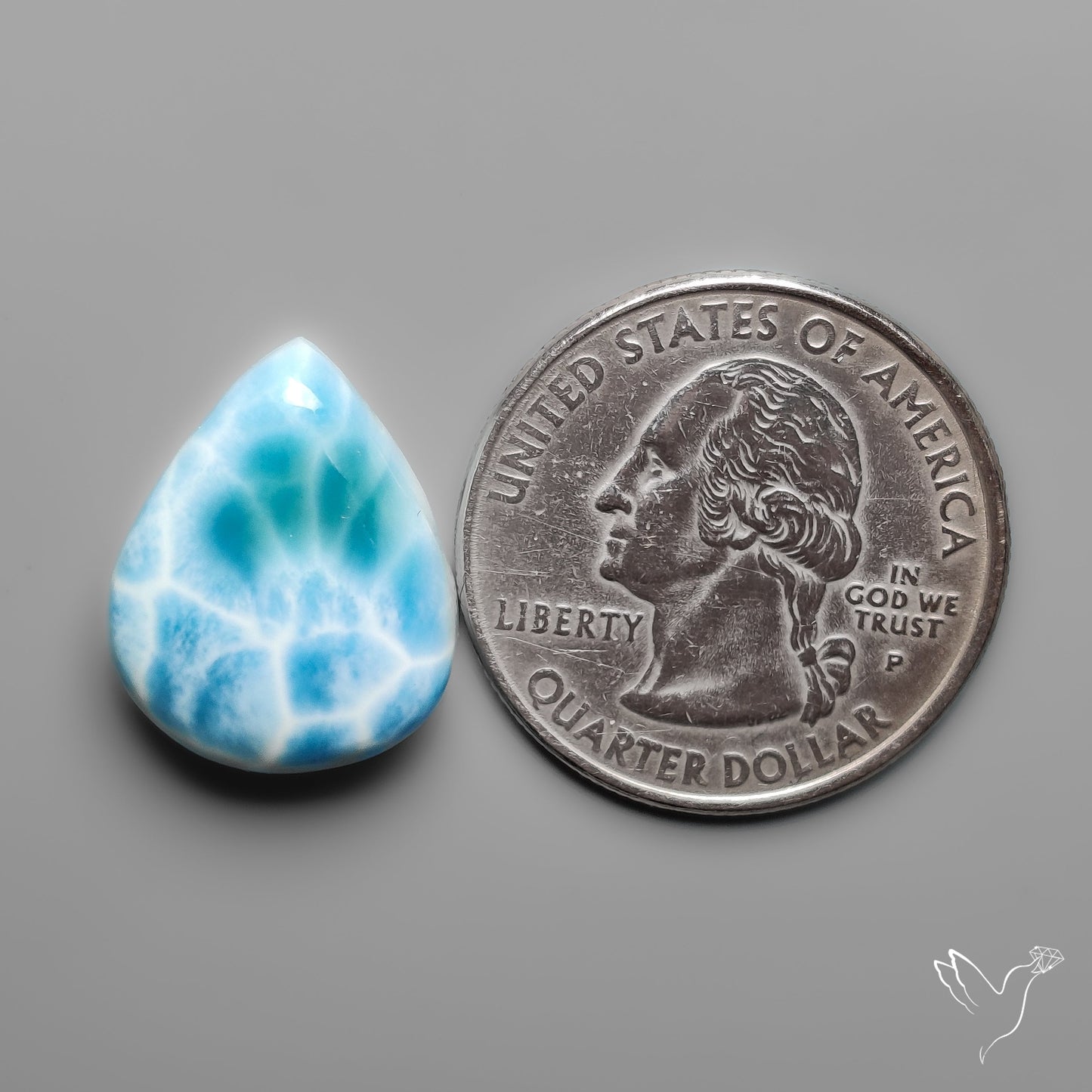 Larimar Cabochon