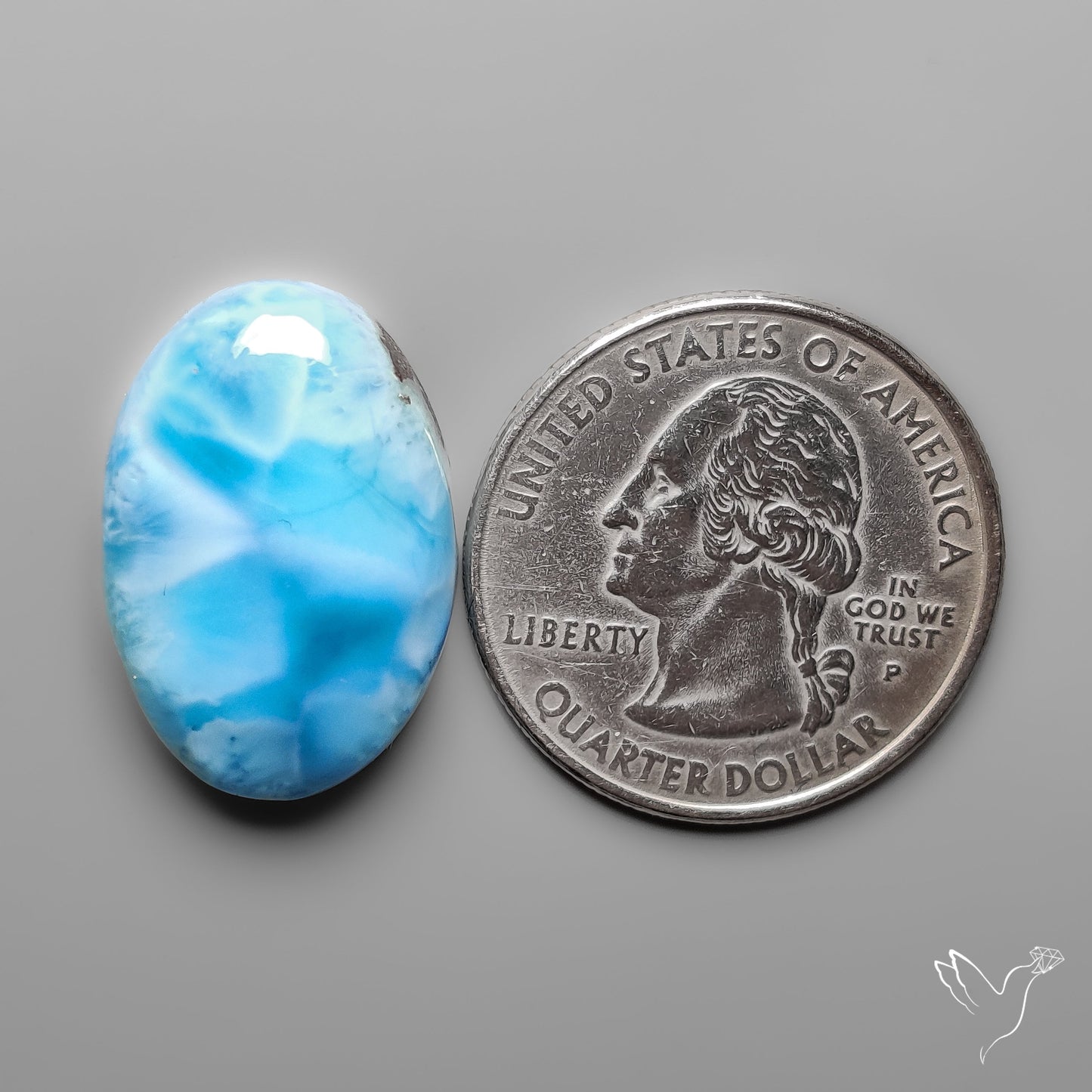 Larimar Cabochon