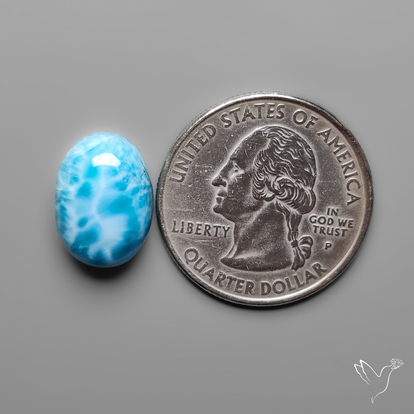 Larimar Cabochon