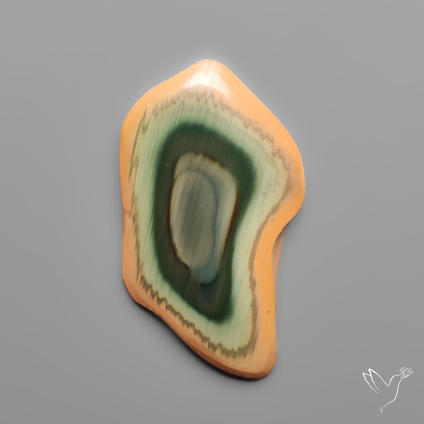 Imperial Jasper Raw Edged Slice