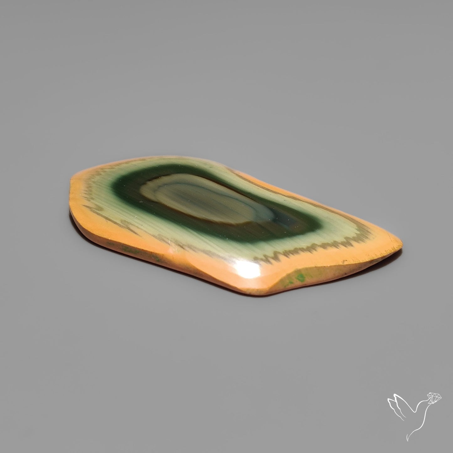 Imperial Jasper Raw Edged Slice