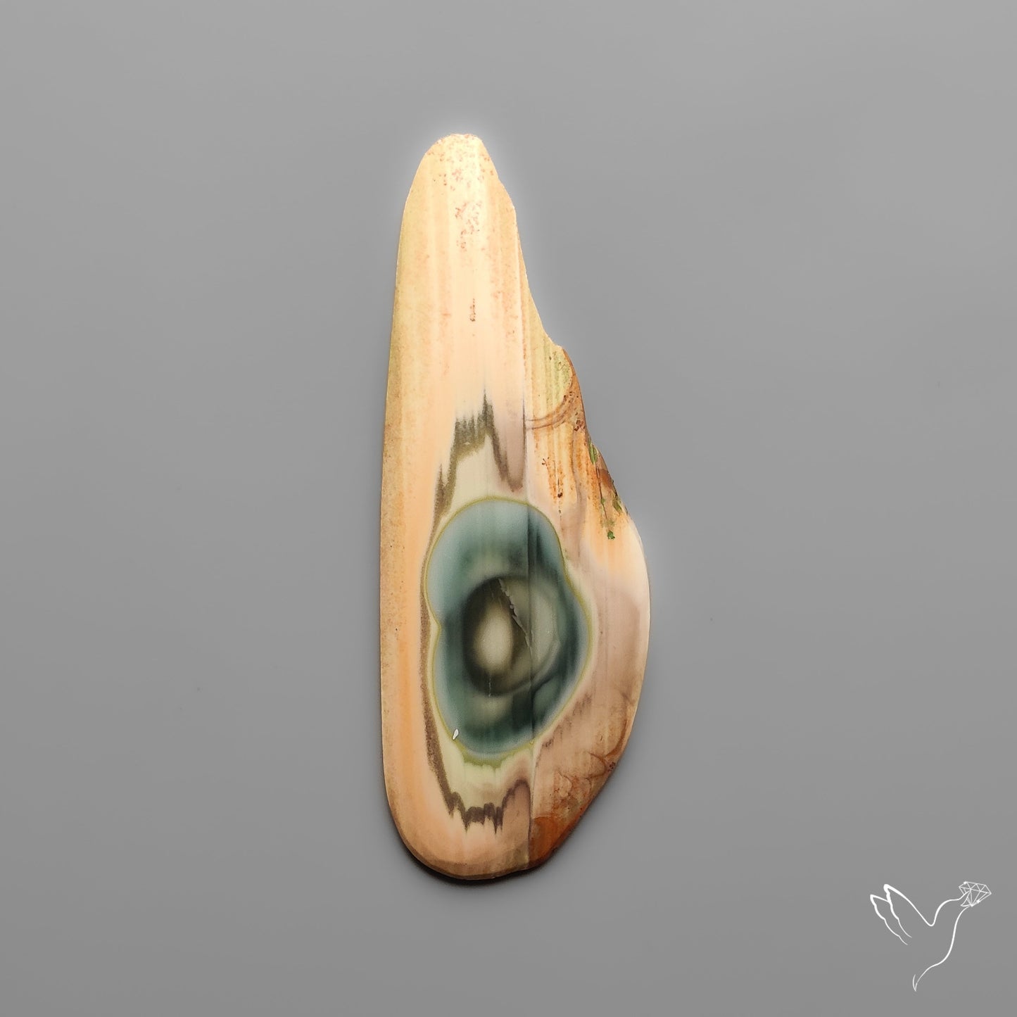 Imperial Jasper Raw Edged Slice
