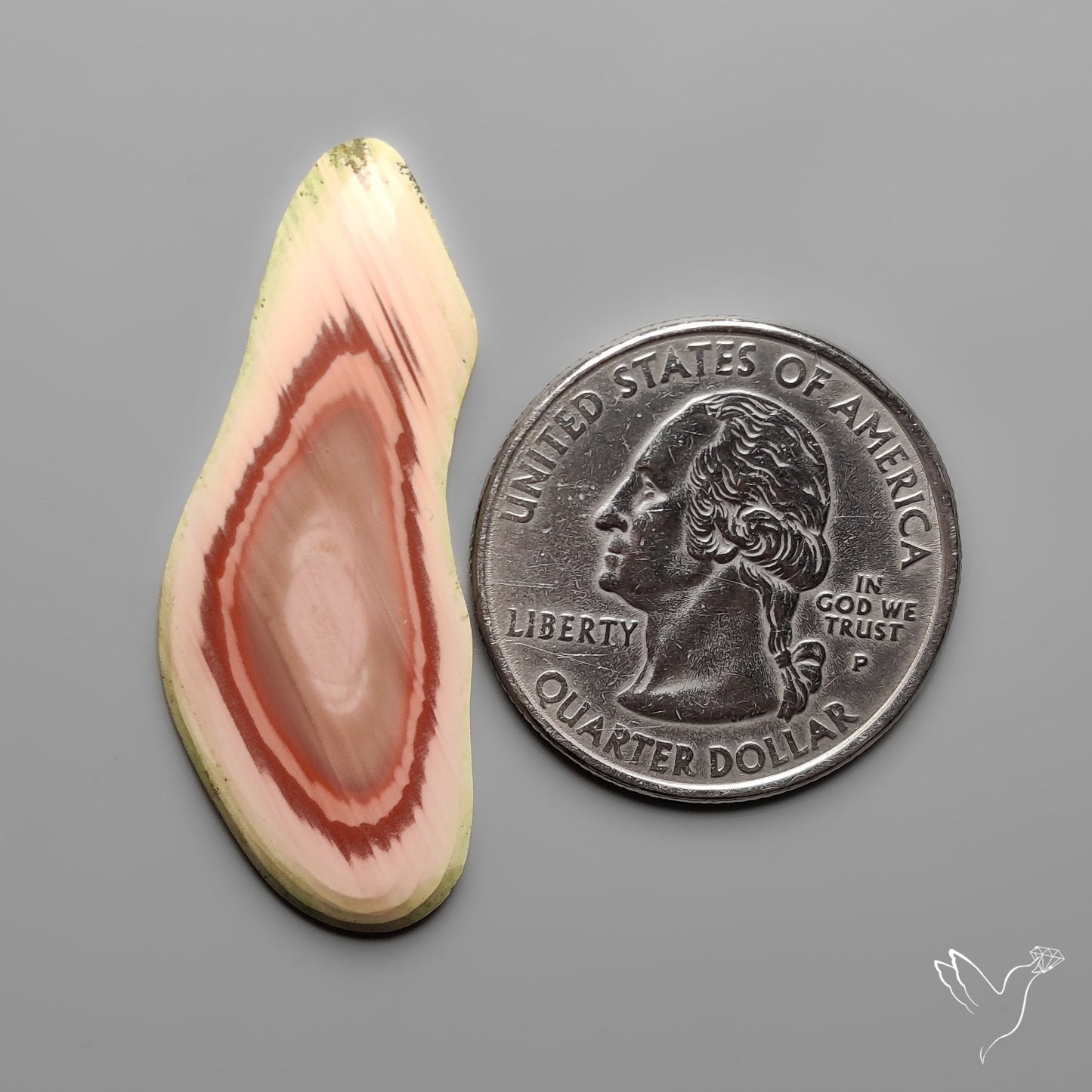 Imperial Jasper Raw Edged Slice
