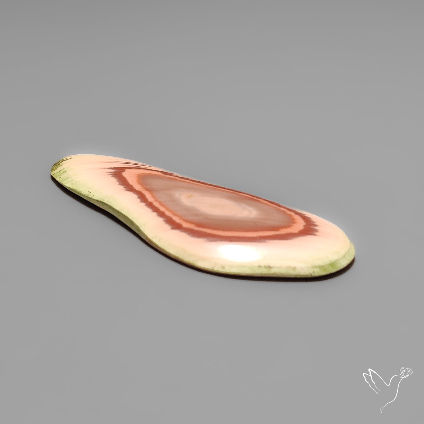 Imperial Jasper Raw Edged Slice