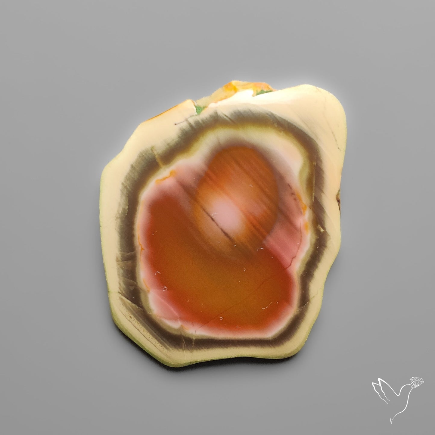 Imperial Jasper Raw Edged Slice