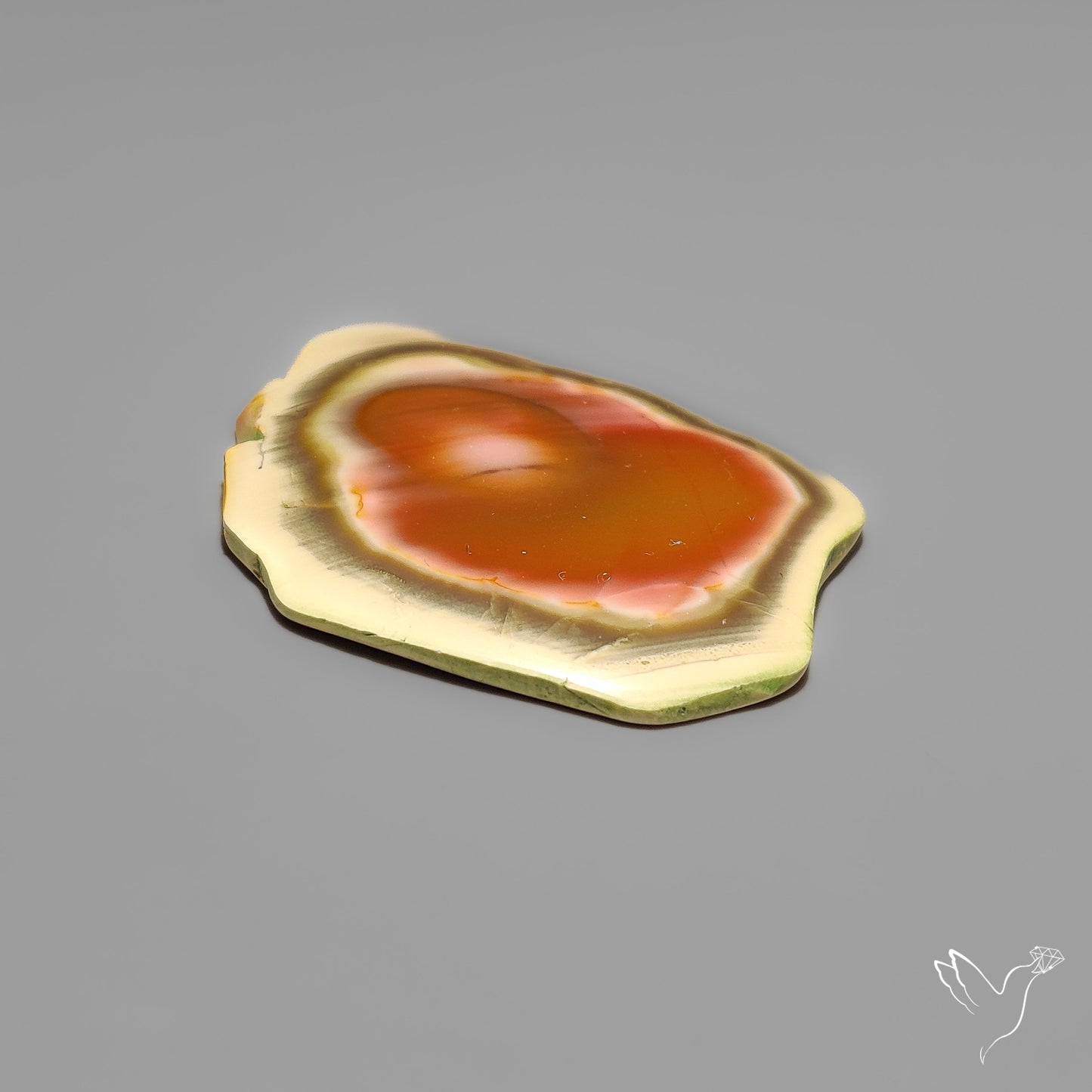 Imperial Jasper Raw Edged Slice