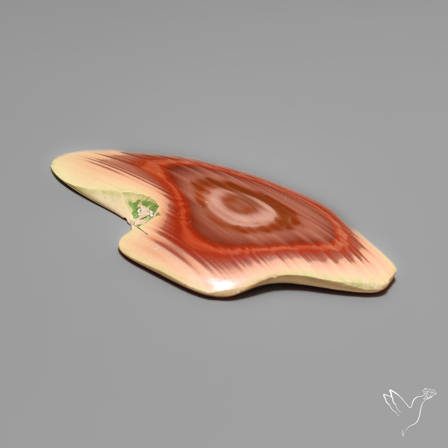 Imperial Jasper Raw Edged Slice
