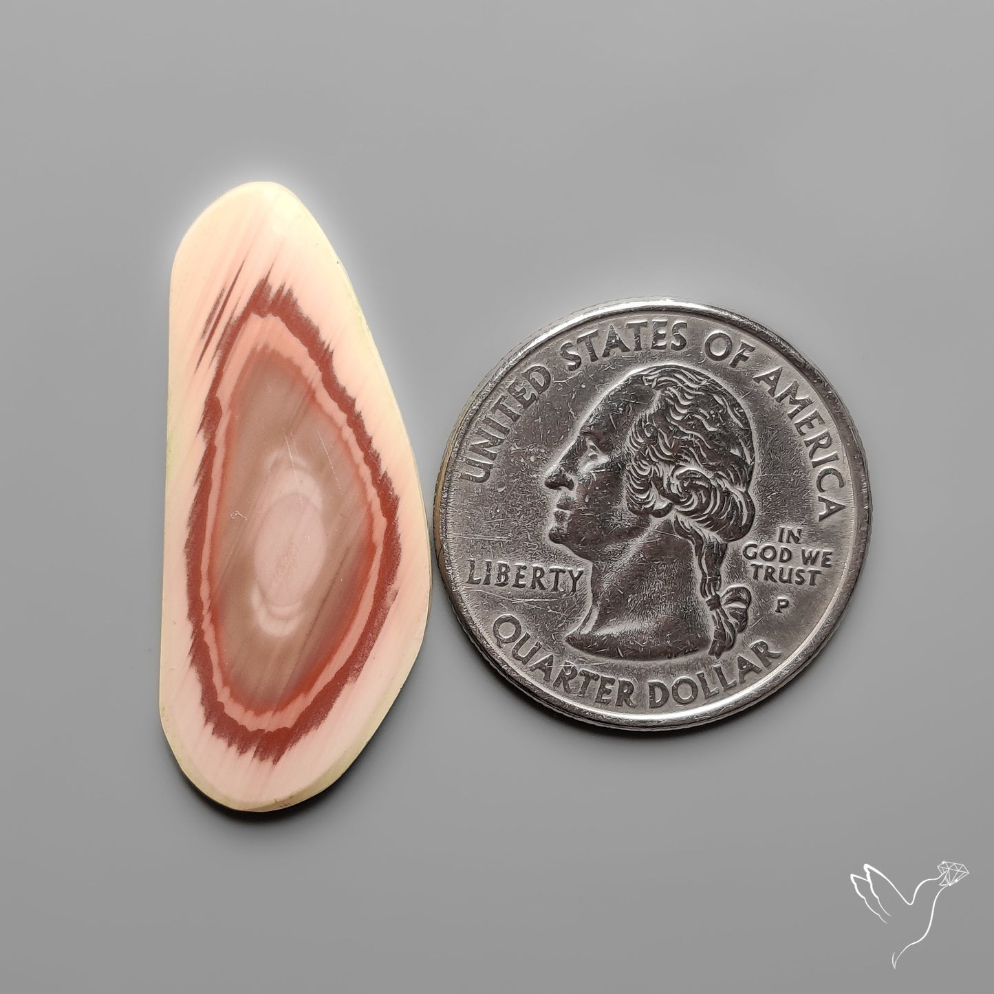 Imperial Jasper Raw Edged Slice