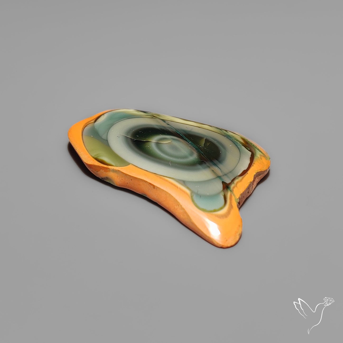 Imperial Jasper Raw Edged Slice