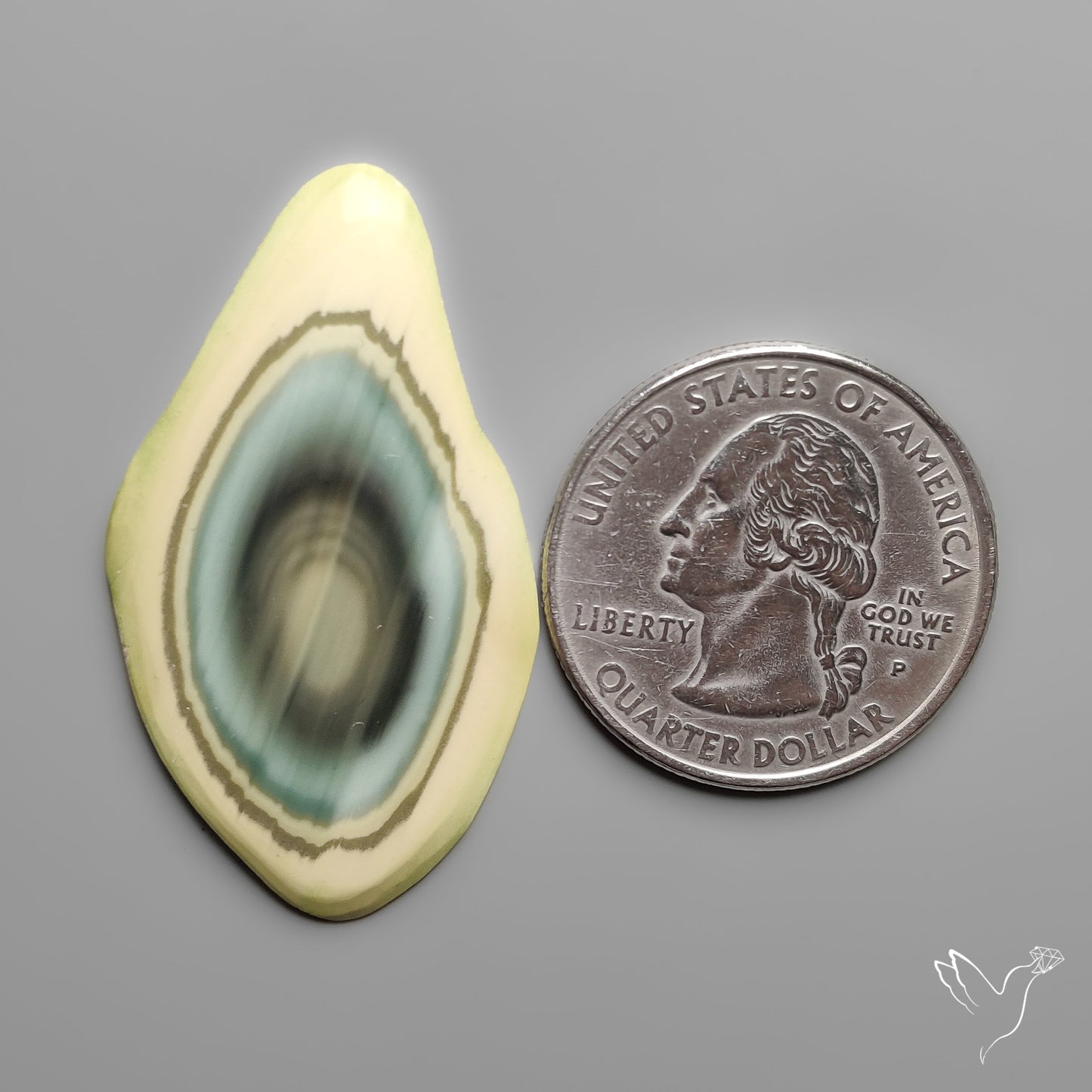 Imperial Jasper Raw Edged Slice