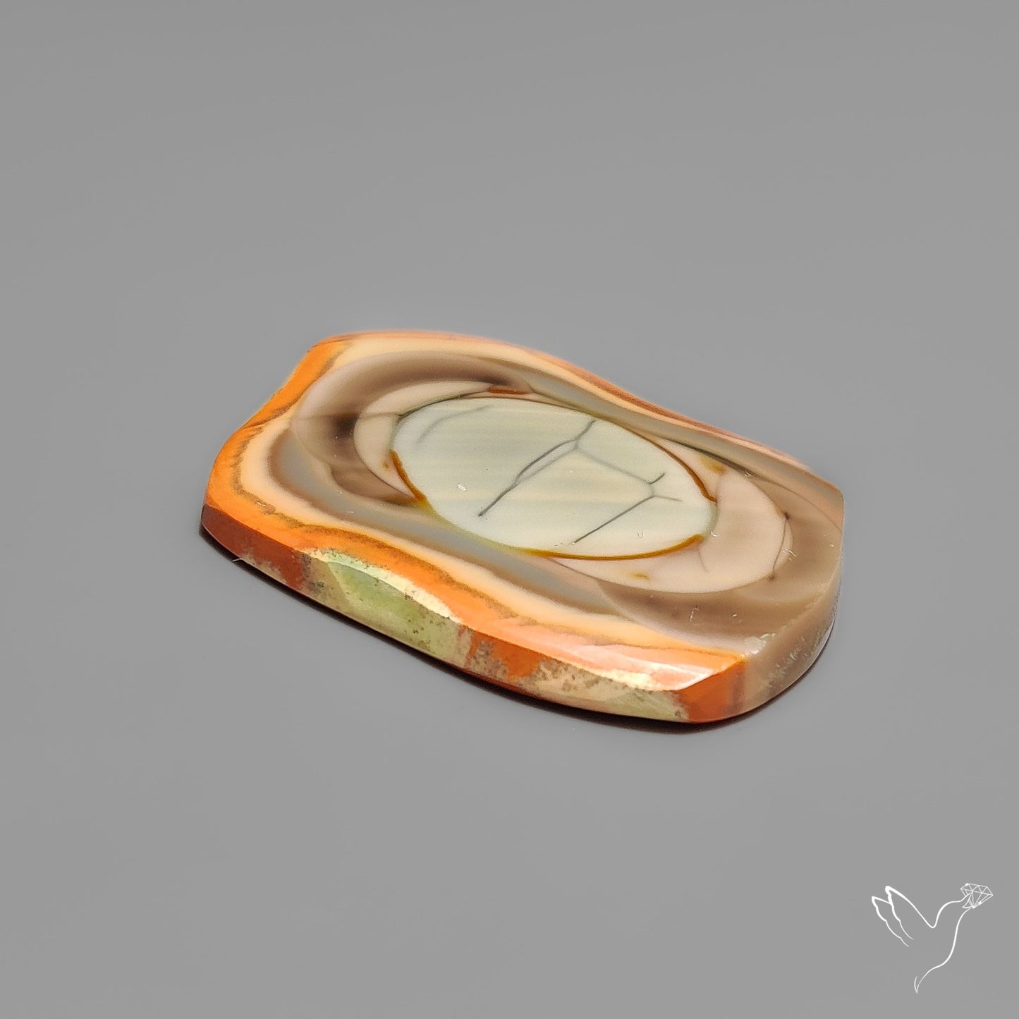 Imperial Jasper Raw Edged Slice
