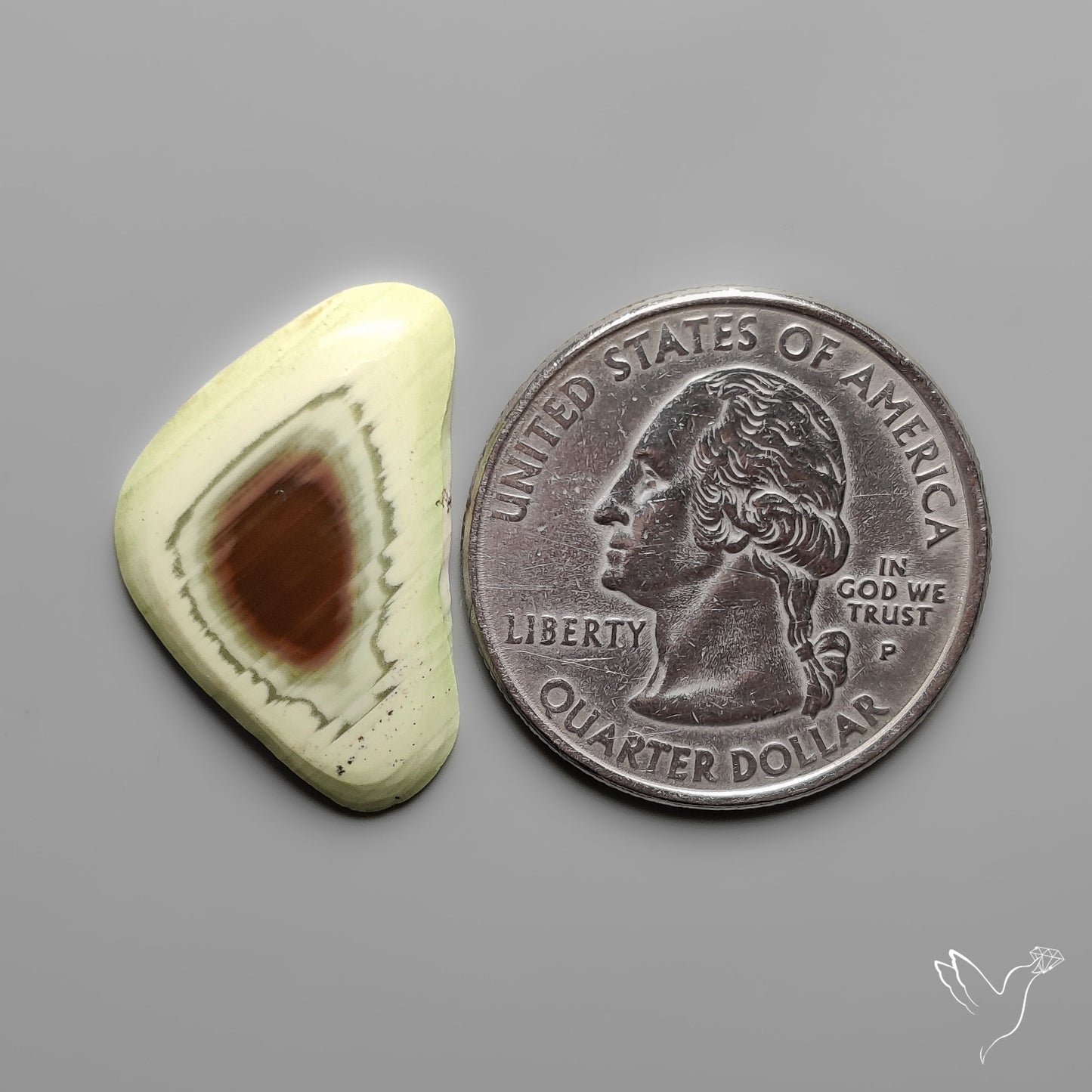 Imperial Jasper Raw Edged Slice