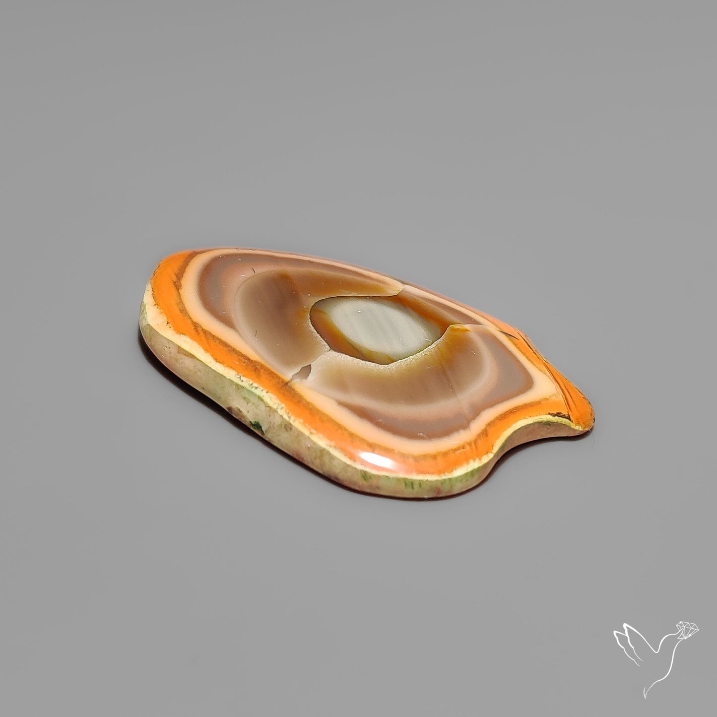 Imperial Jasper Raw Edged Slice