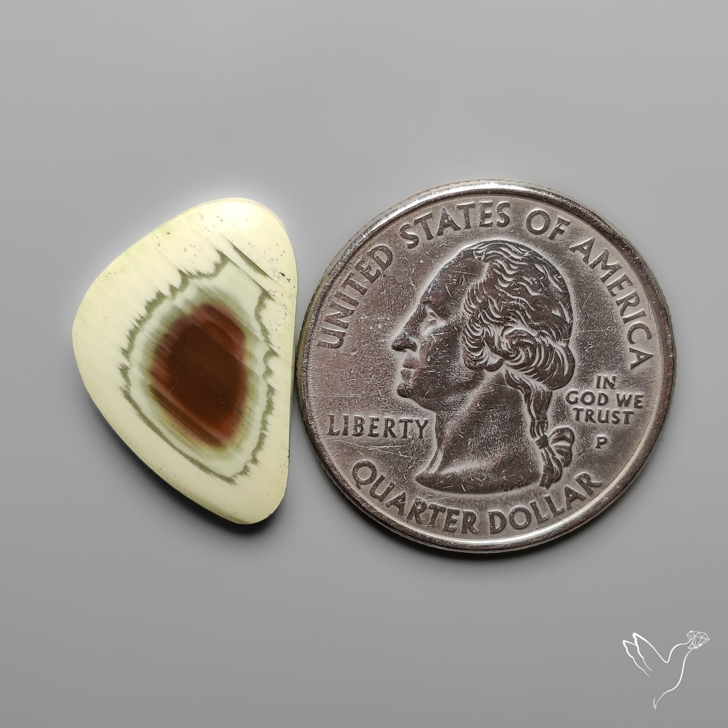 Imperial Jasper Raw Edged Slice