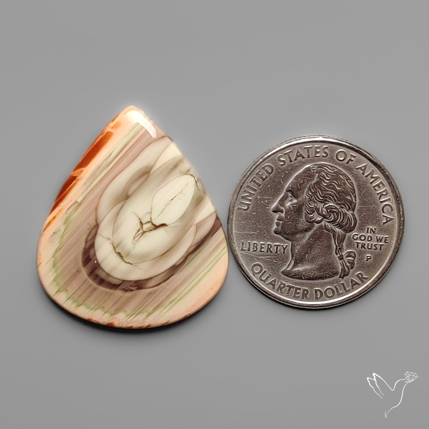 Imperial Jasper Raw Edged Slice
