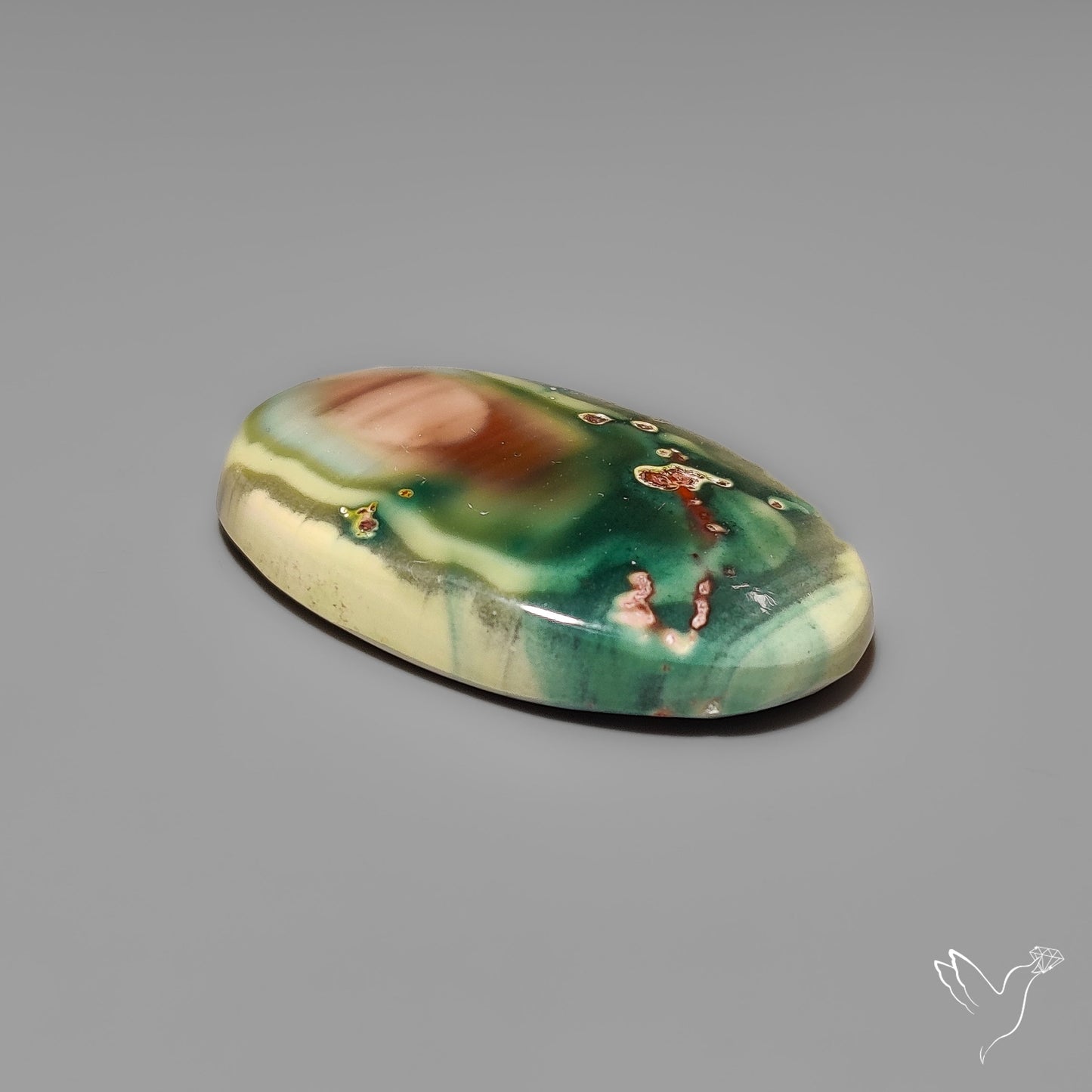 Imperial Jasper Raw Edged Slice