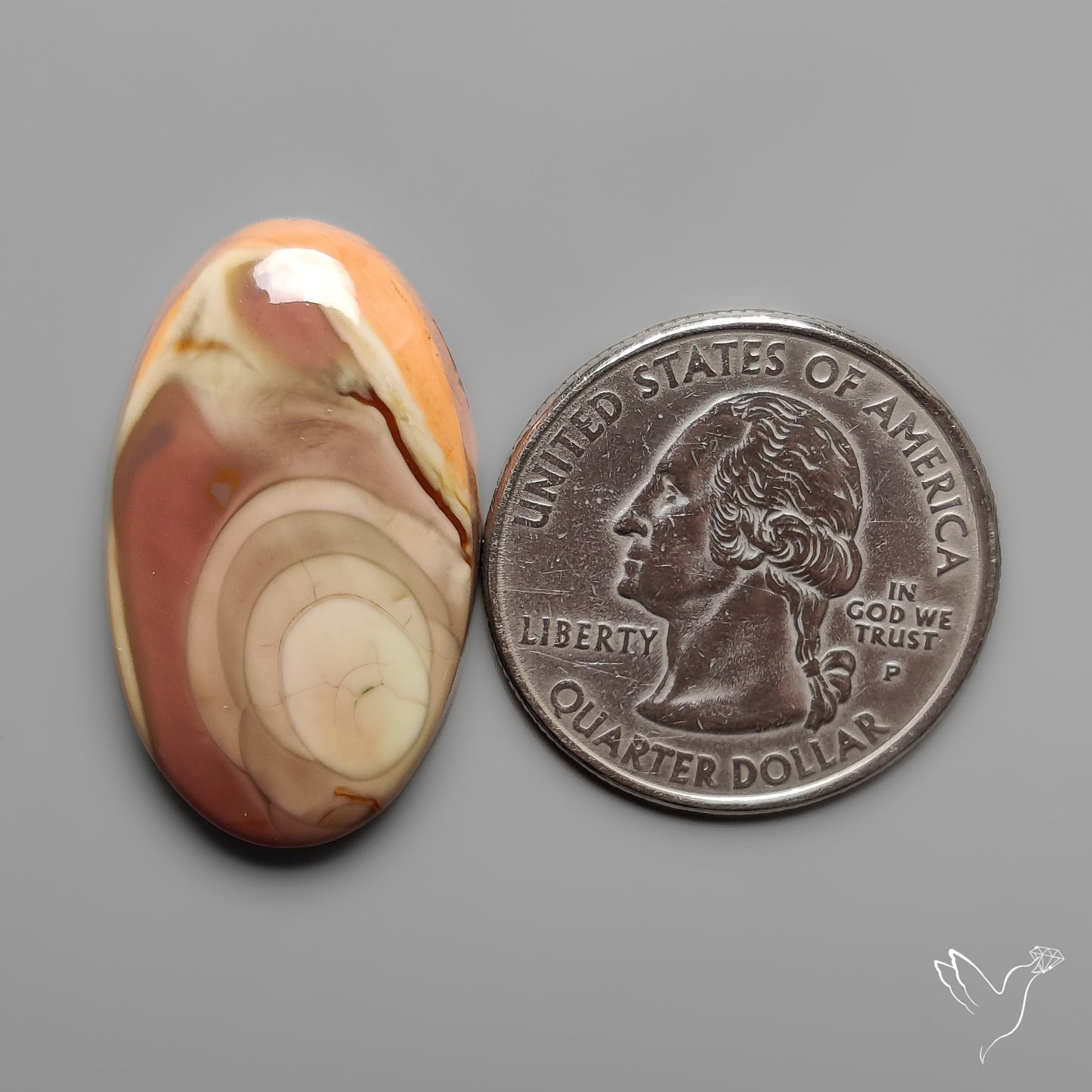 Imperial Jasper Raw Edged Slice