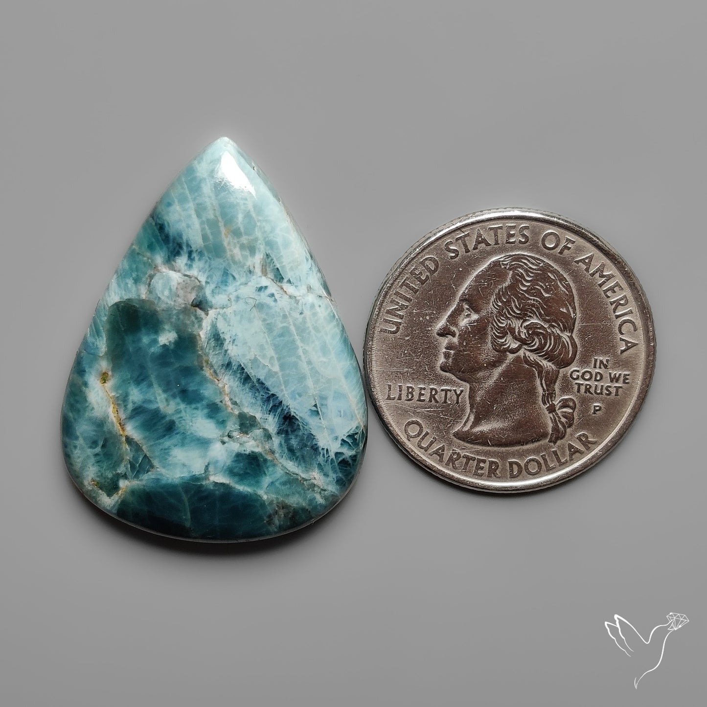 Lake Baikal Apatite Cabochon