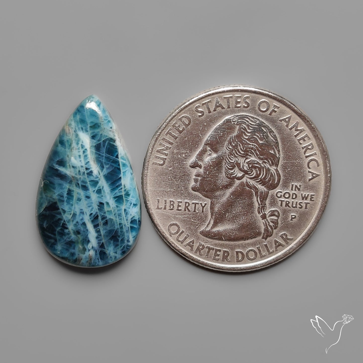 Lake Baikal Apatite Cabochon