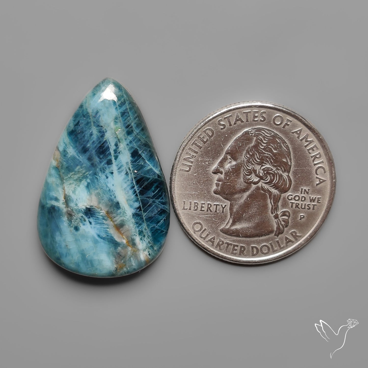 Lake Baikal Apatite Cabochon