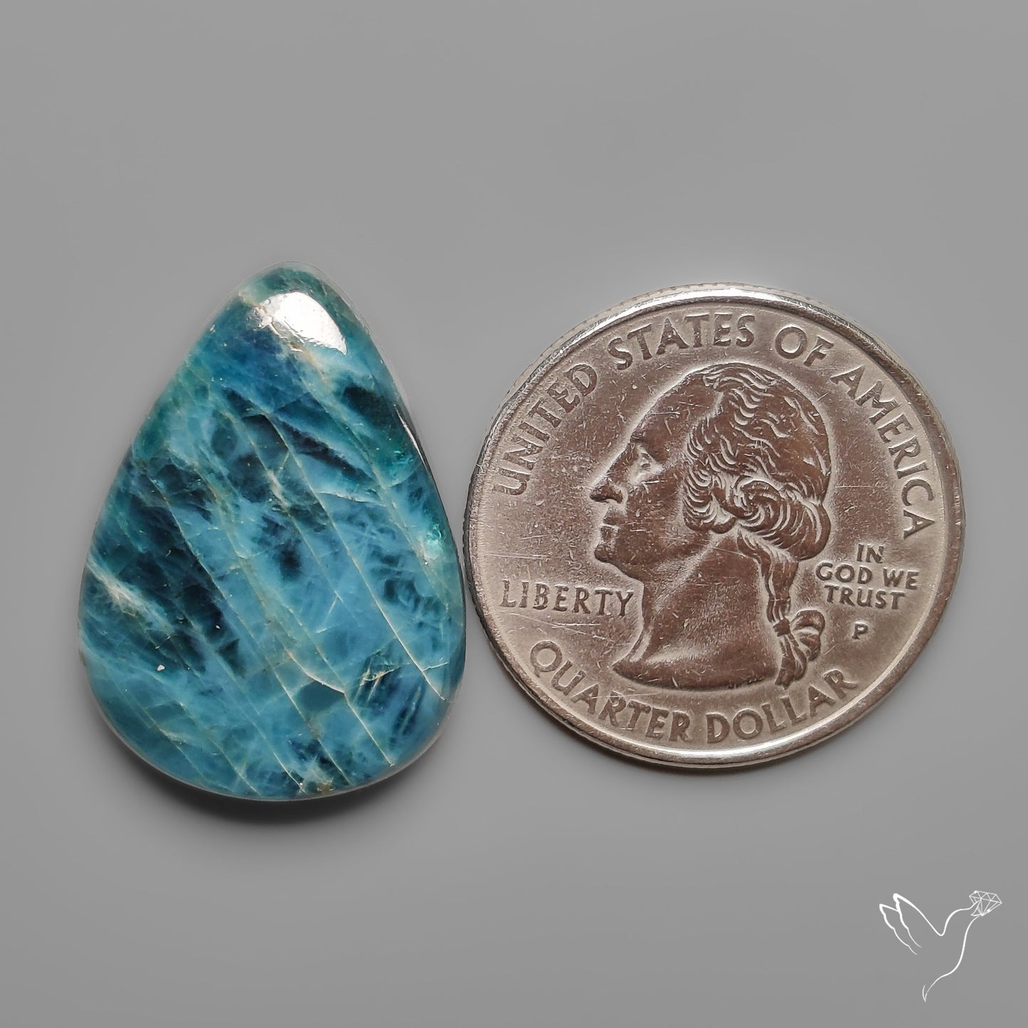 Lake Baikal Apatite Cabochon