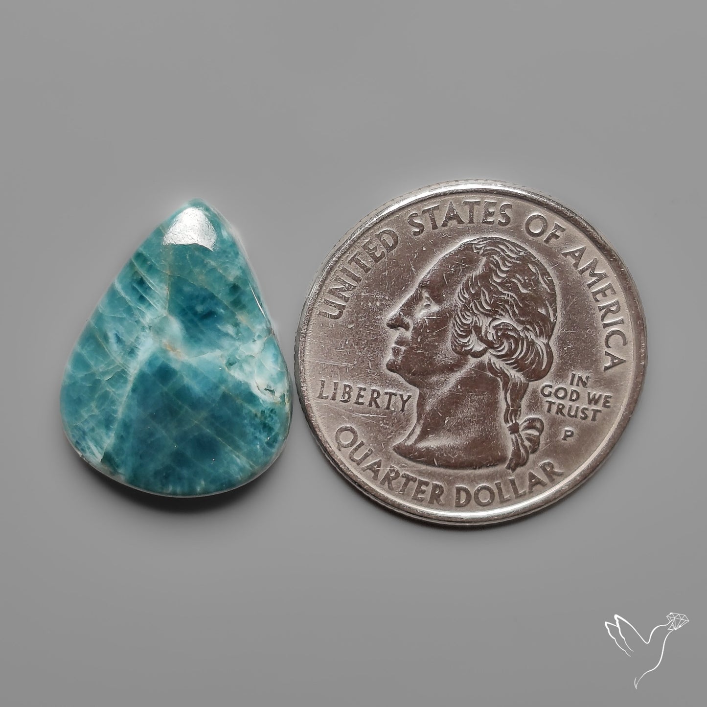 Lake Baikal Apatite Cabochon
