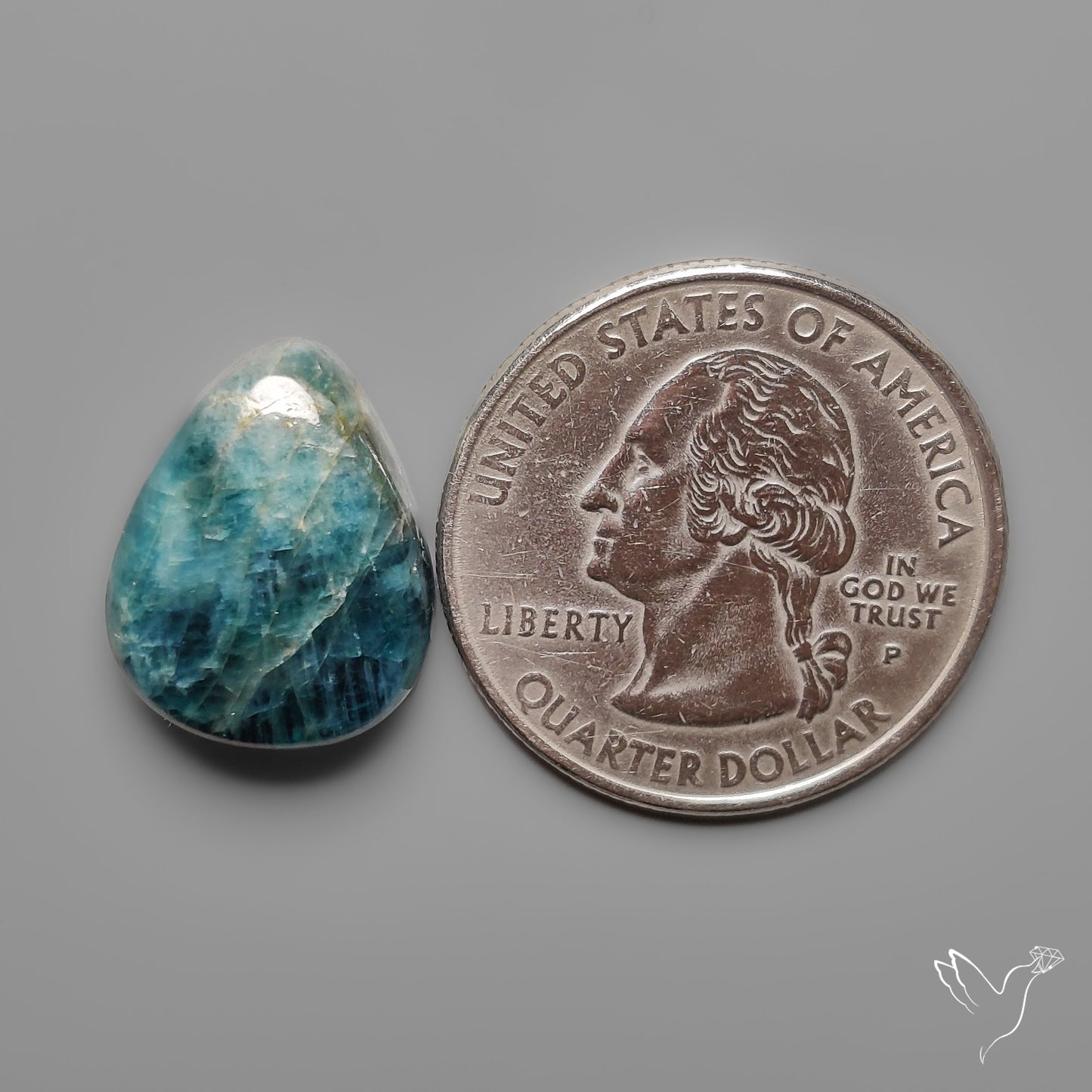 Lake Baikal Apatite Cabochon