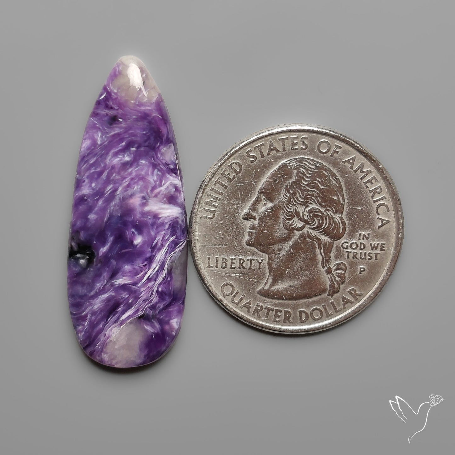 Purple Charoite Cabochon