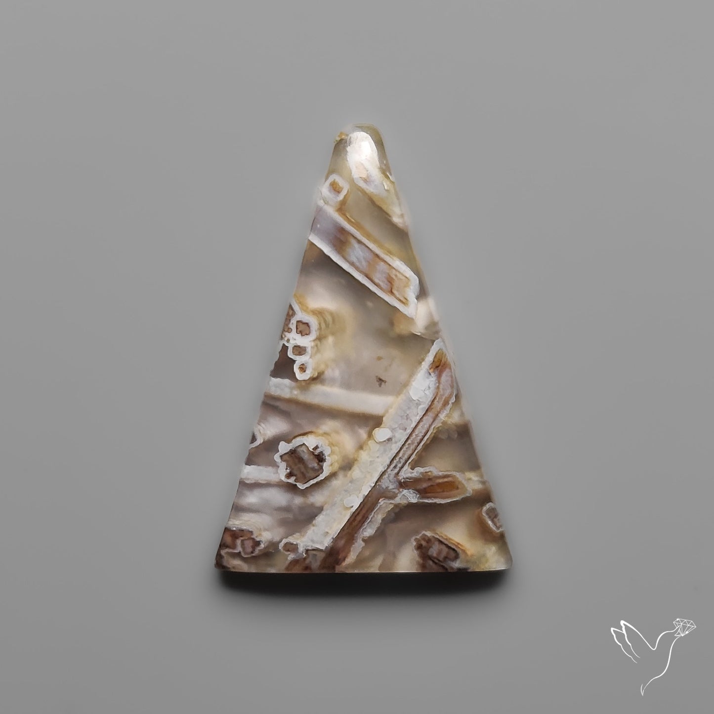 Turkish Tube Agate Cabochon