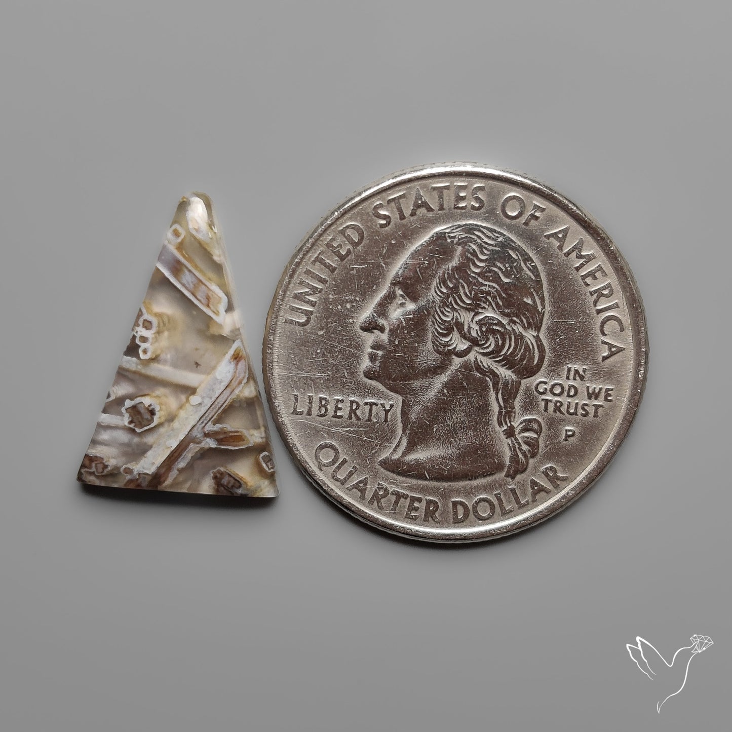 Turkish Tube Agate Cabochon