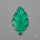 Green Onyx Leaf Carving