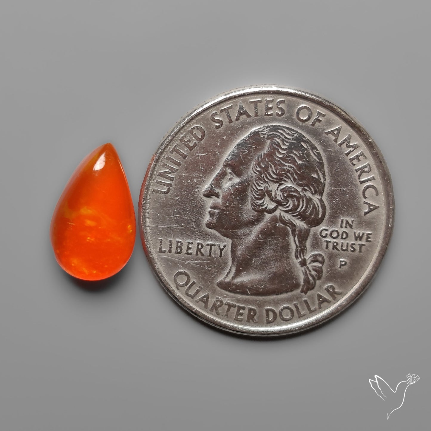 Mexican Fire Opal Cabochon