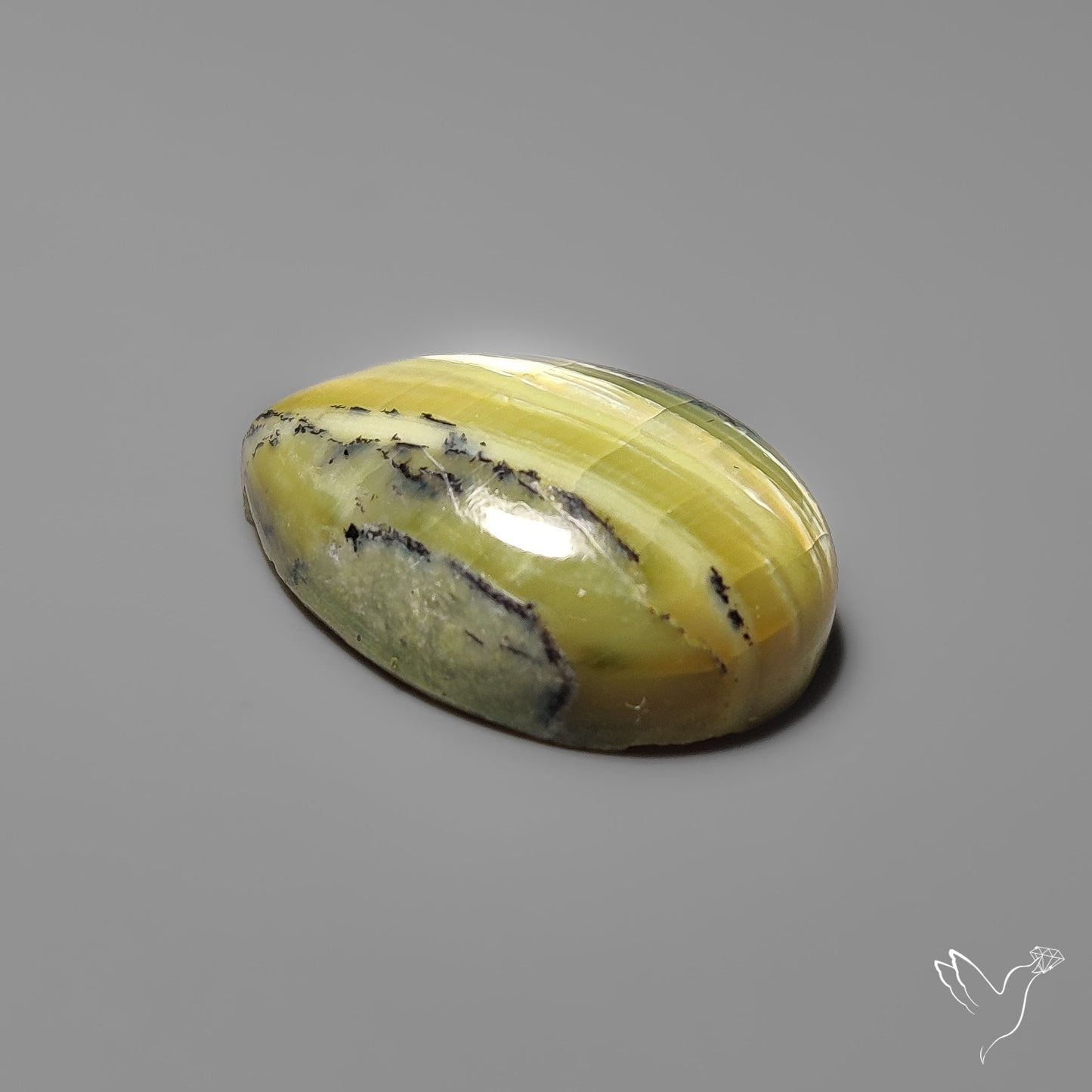 Swiss Green Opal Cabochon