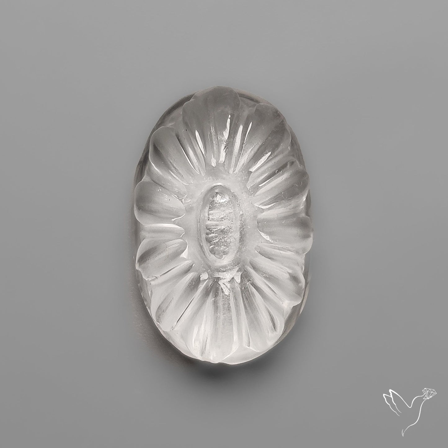 Himalayan Quartz Mughal Carving