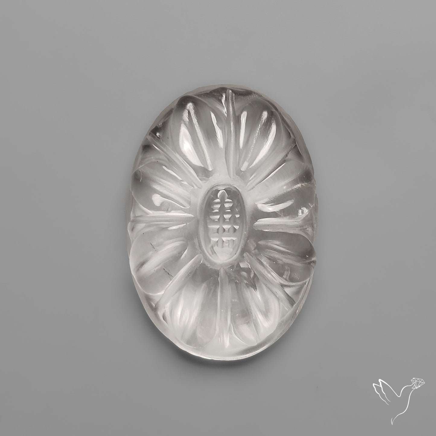 Himalayan Quartz Mughal Carving