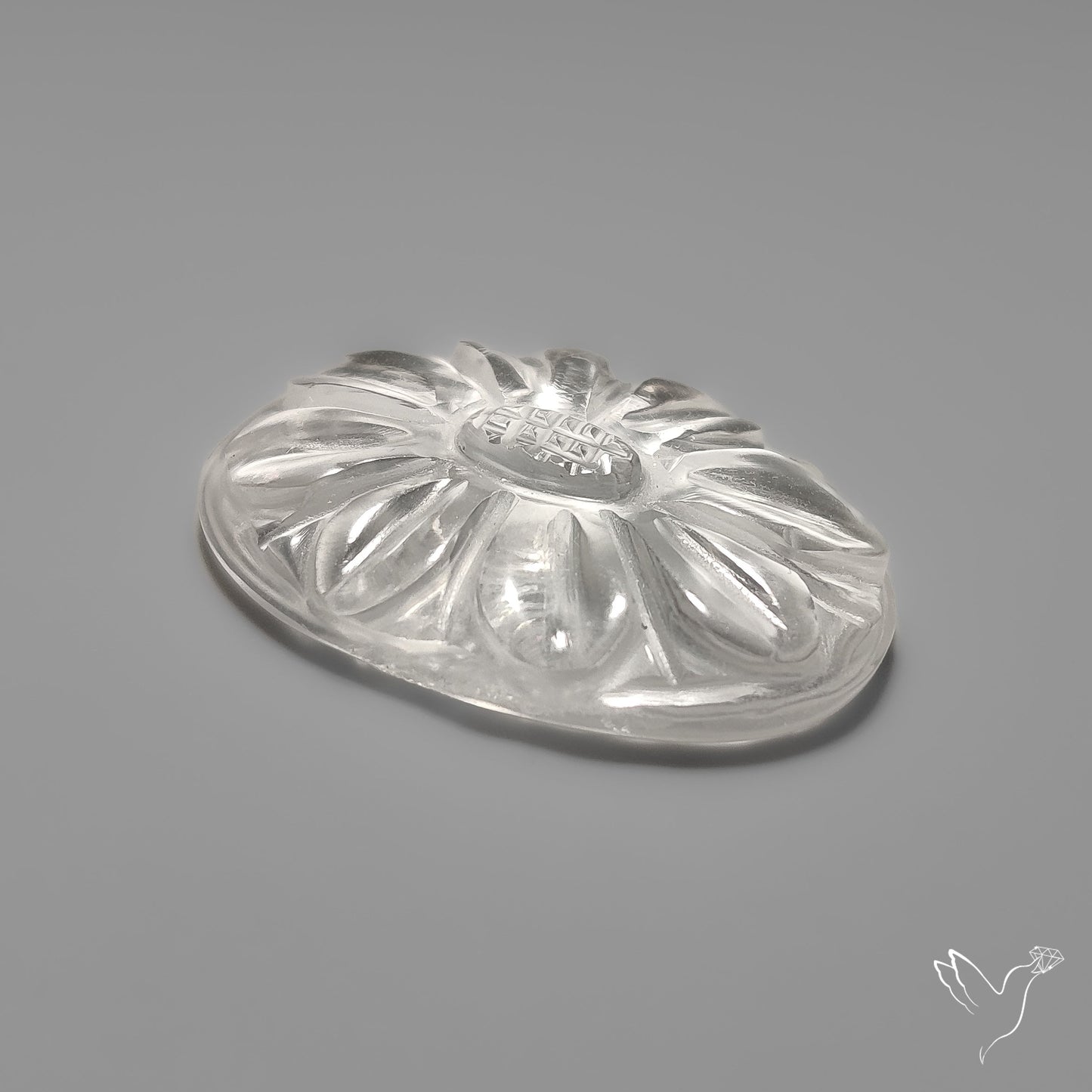 Himalayan Quartz Mughal Carving