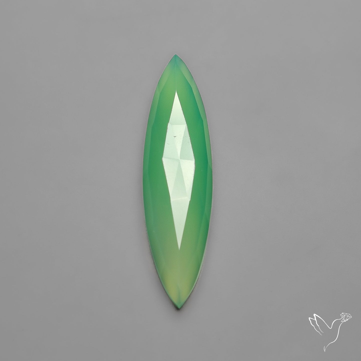 Rose Cut Gemmy Chrysoprase