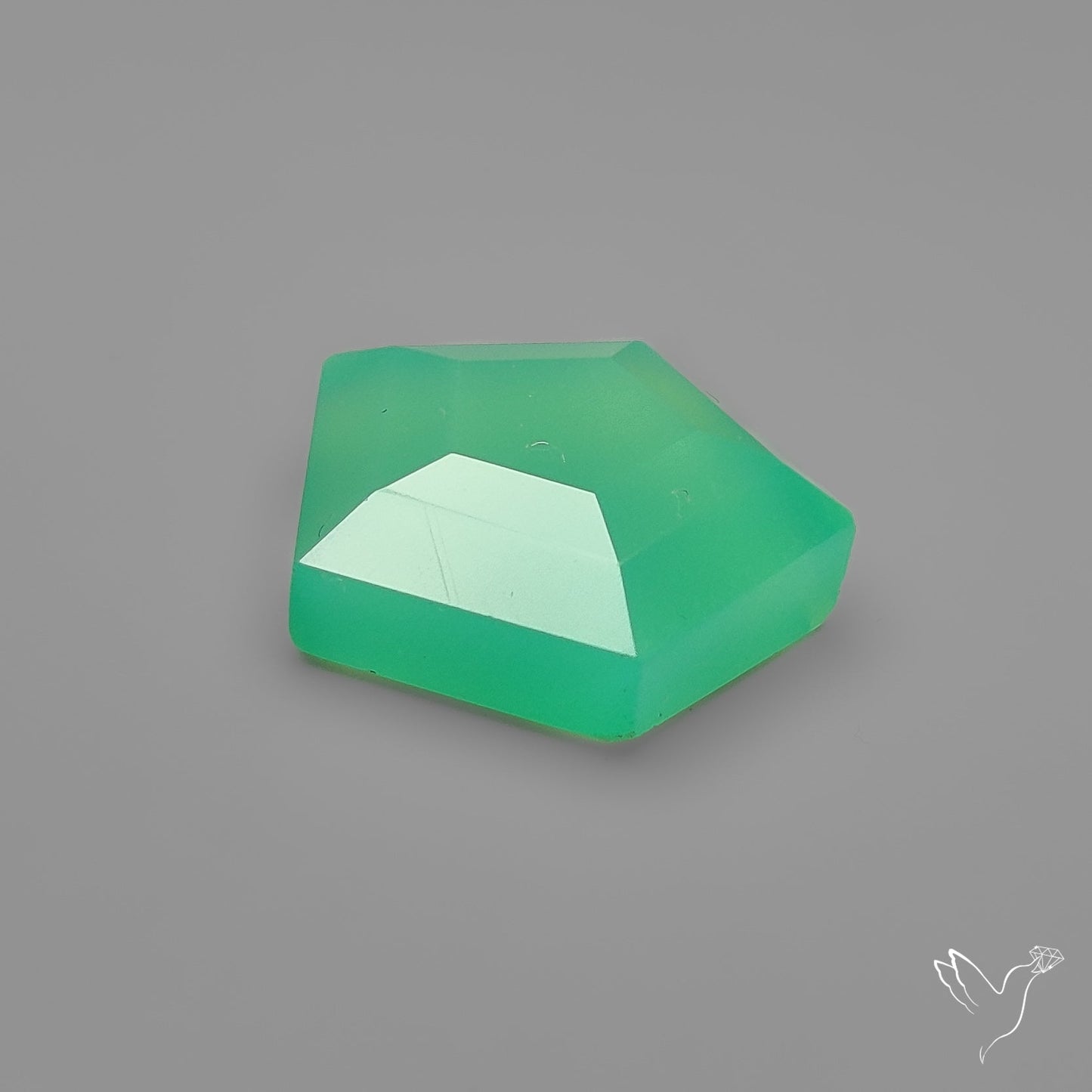 Step Cut Gemmy Chrysoprase