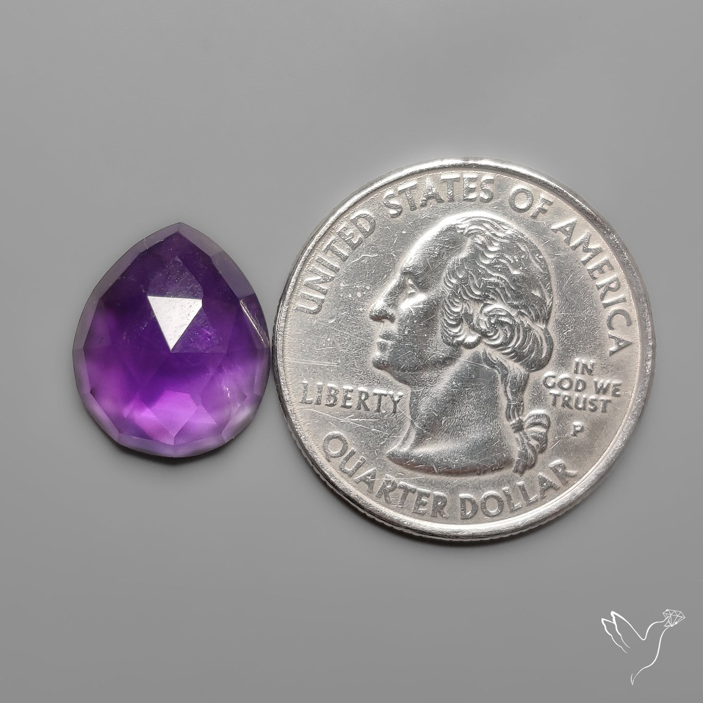 Rose Cut Amethyst