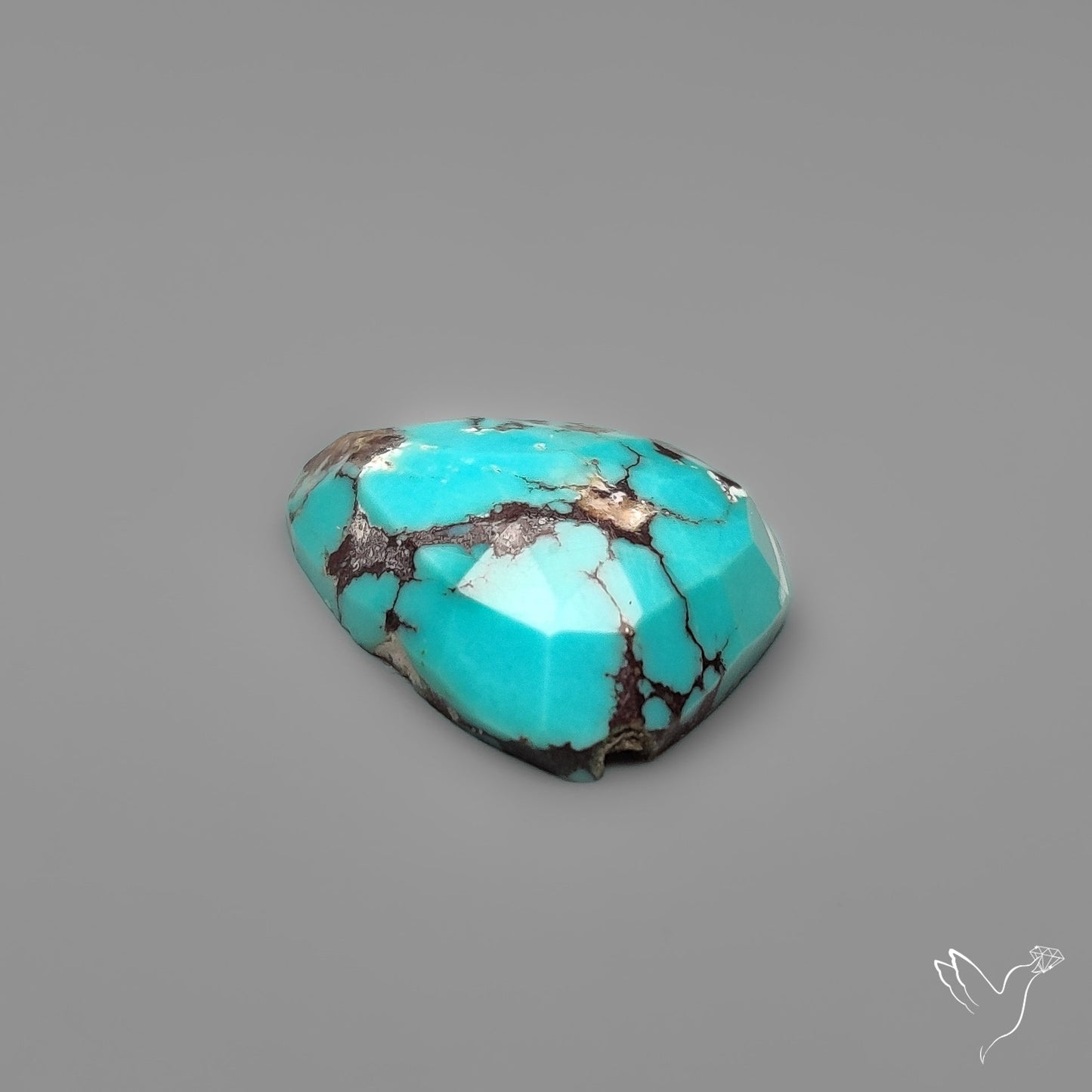 Rose Cut Hubei Turquoise