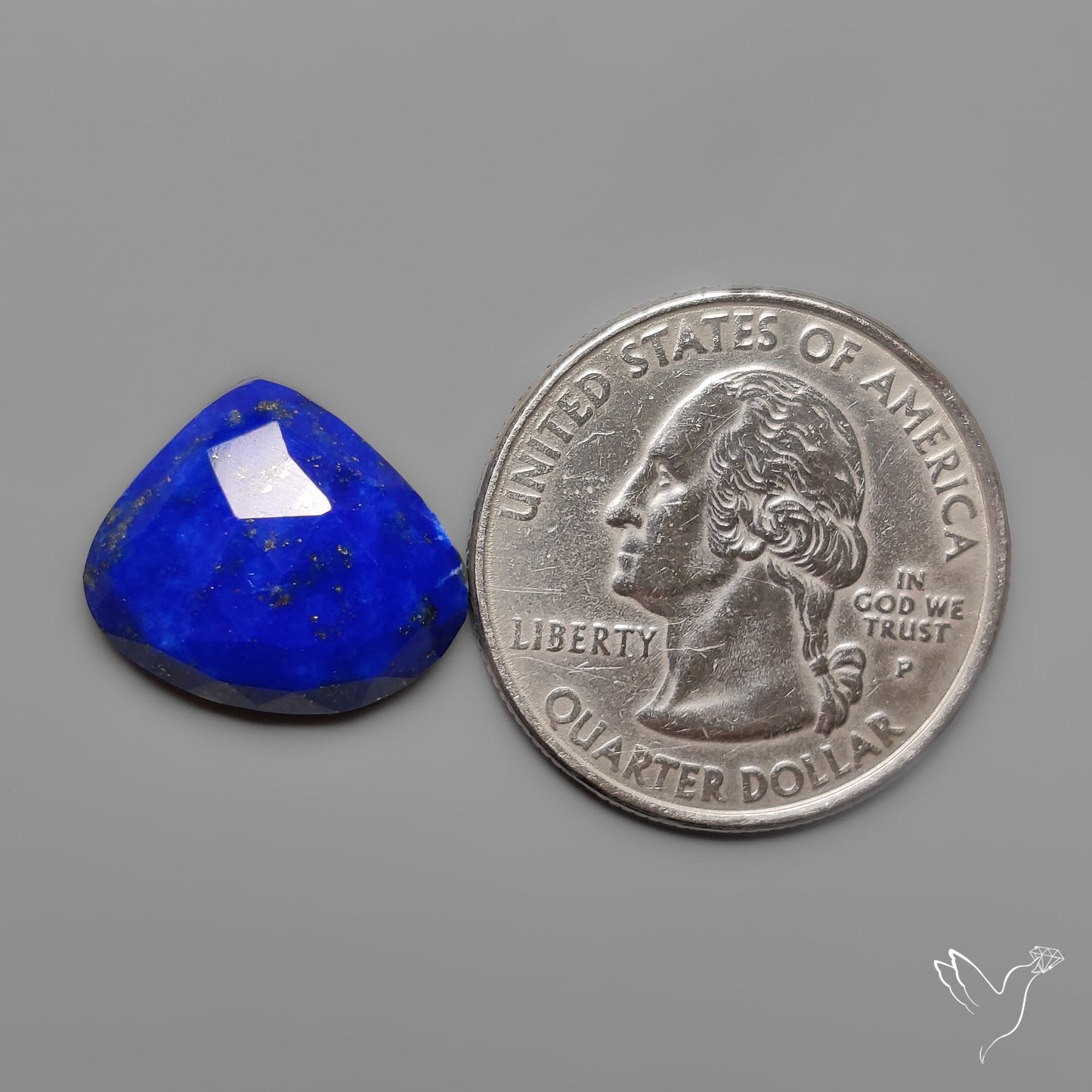 Rose Cut Lapis Lazuli
