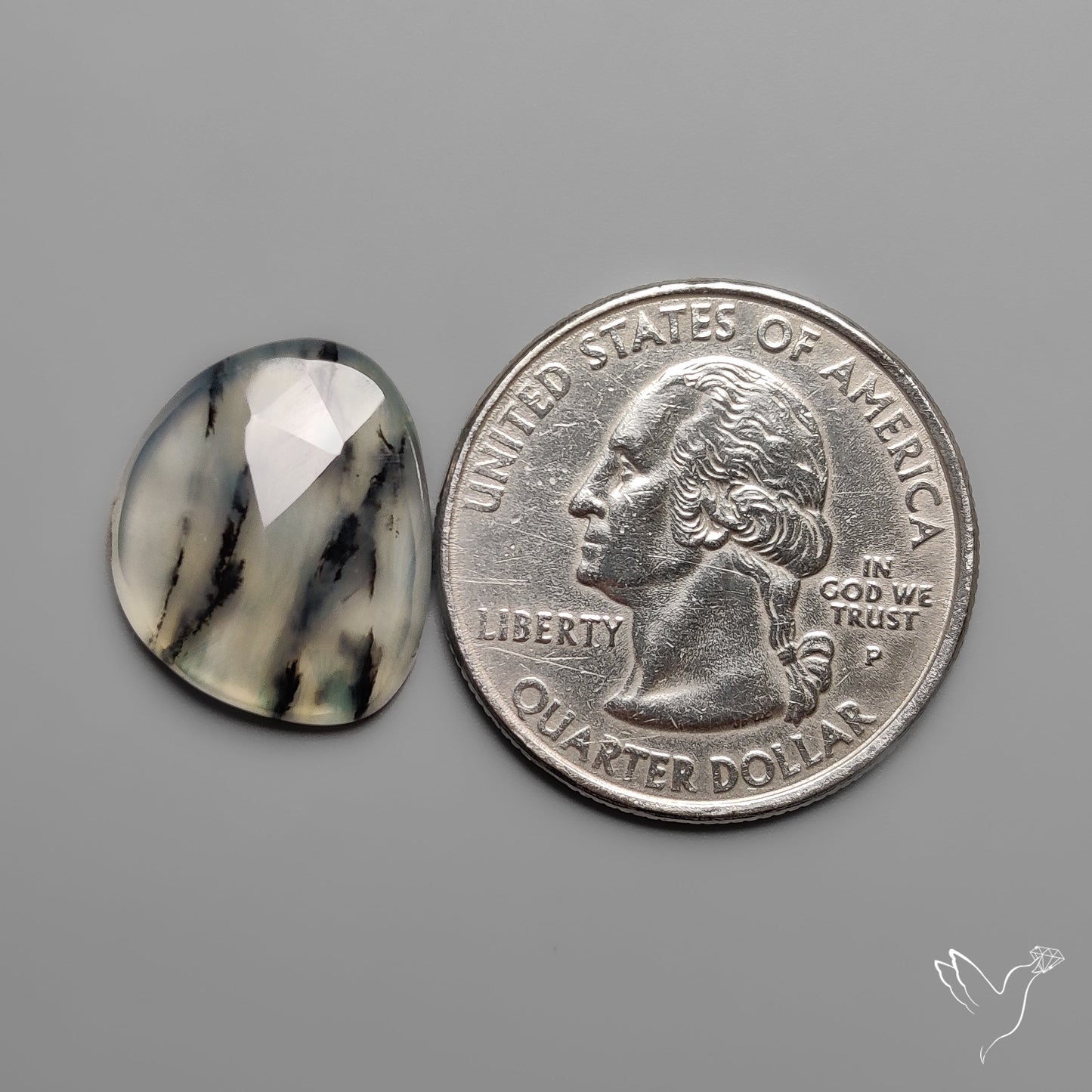 Rose Cut Peruvian Opal