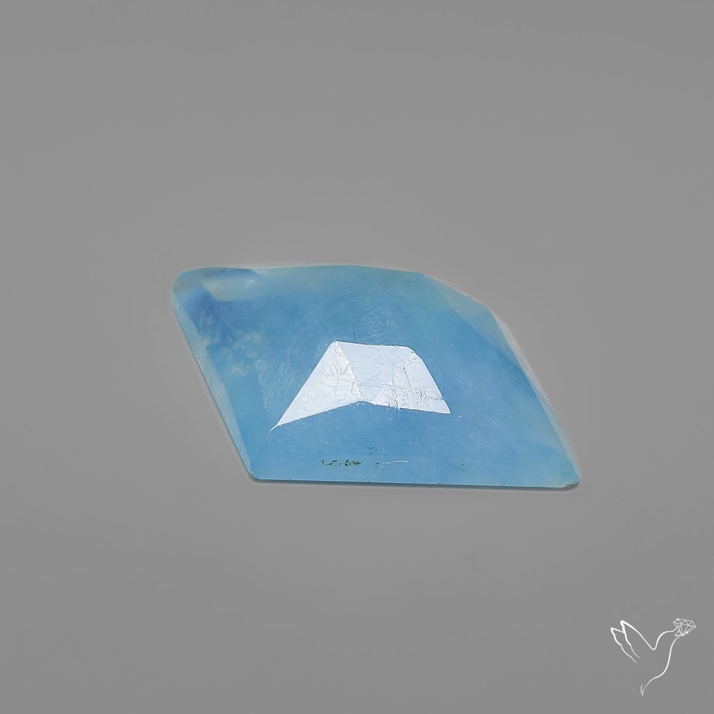 Rose Cut Aquamarine