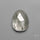 Rose Cut Green Rutilated Quartz