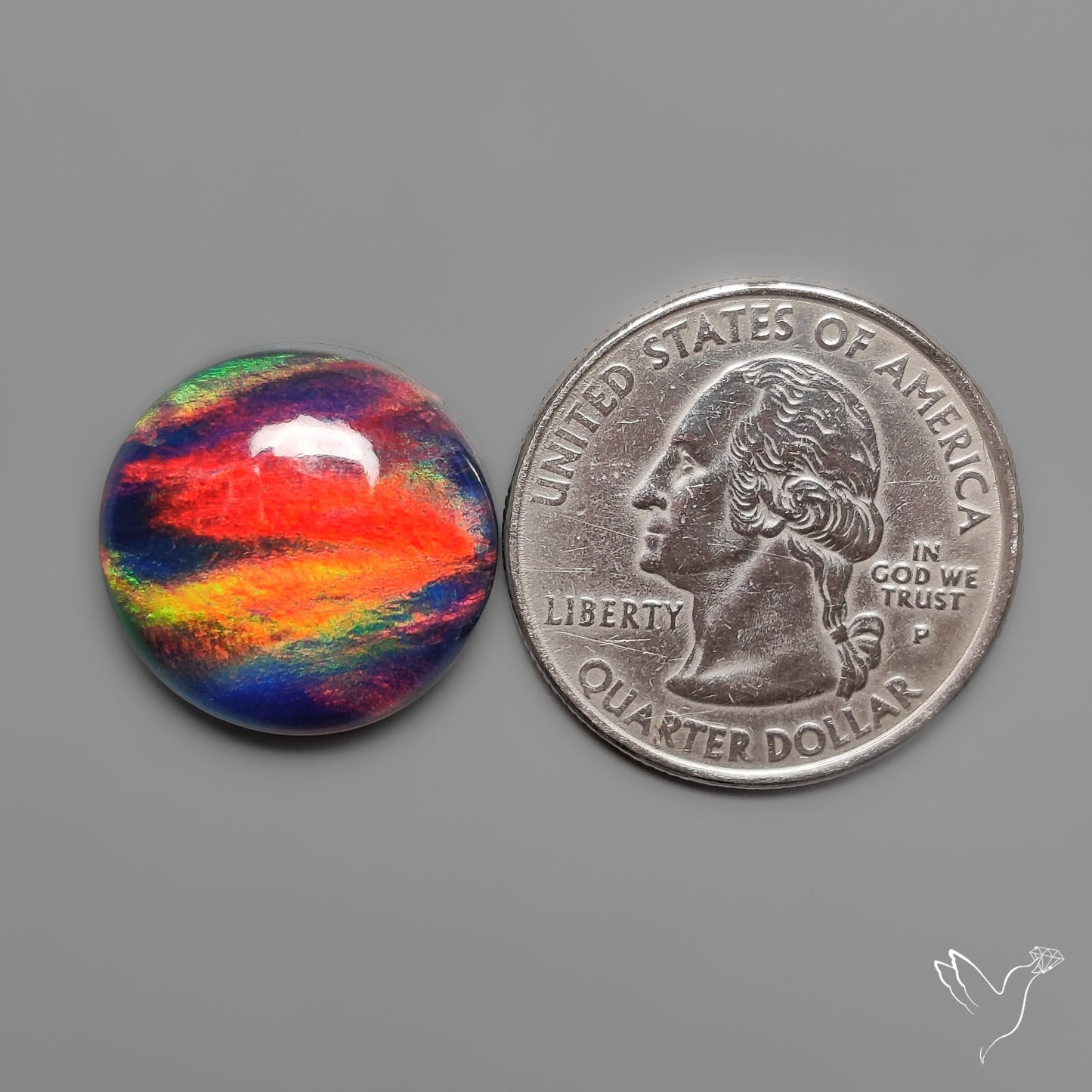 Aurora Opal Doublet