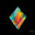 Step Cut Aurora Opal Doublet