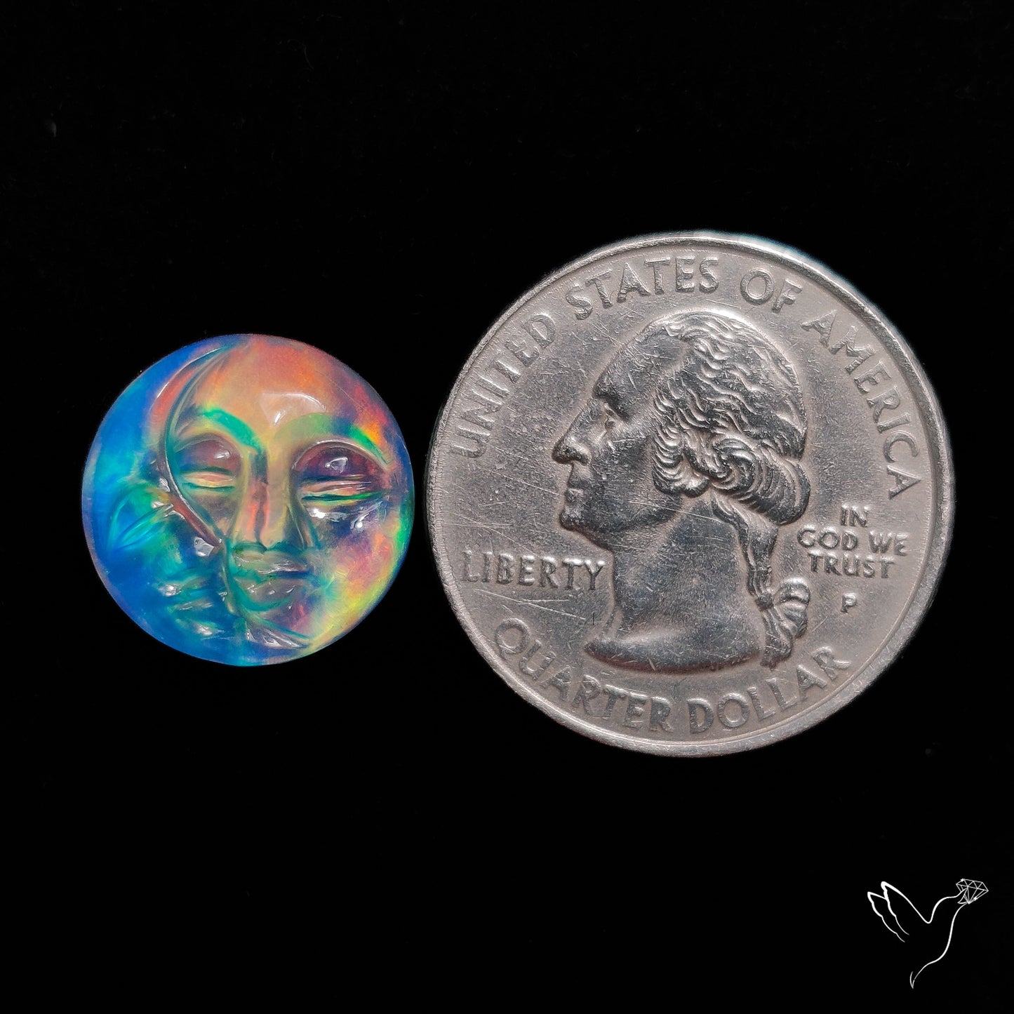 Aurora Opal Moonface Doublet