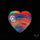Aurora Opal Heart Doublet