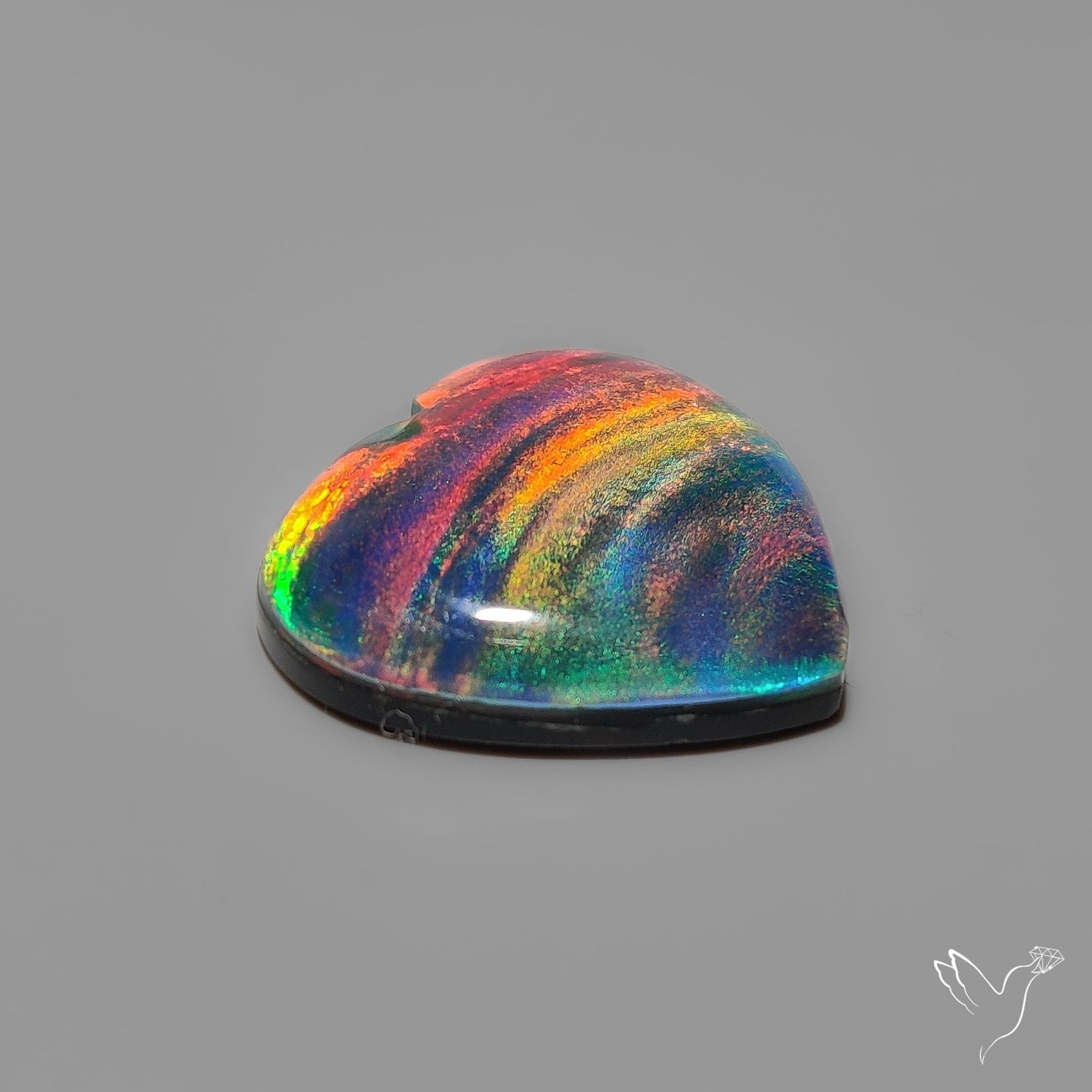 Aurora Opal Heart Doublet